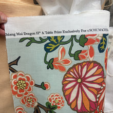 Load image into Gallery viewer, CHIAN MAI DRAGON AQUAMARINE BY SCHUMACHER Print Design