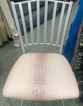 Load image into Gallery viewer, ALLIGATOR SKIN BEIGE Vinyl Upholstery