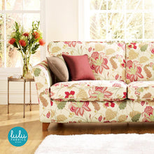 Load image into Gallery viewer, DALIA RED Drapery & Upholstery Design