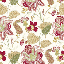 Load image into Gallery viewer, DALIA RED Drapery & Upholstery Design