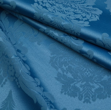 Load image into Gallery viewer, DAMASK INDIGO Upholstery and Drapery Traditional Design