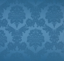 Load image into Gallery viewer, DAMASK INDIGO Upholstery and Drapery Traditional Design