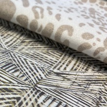 Load image into Gallery viewer, HIMARA BLUE Upholstery Suede Print Design
