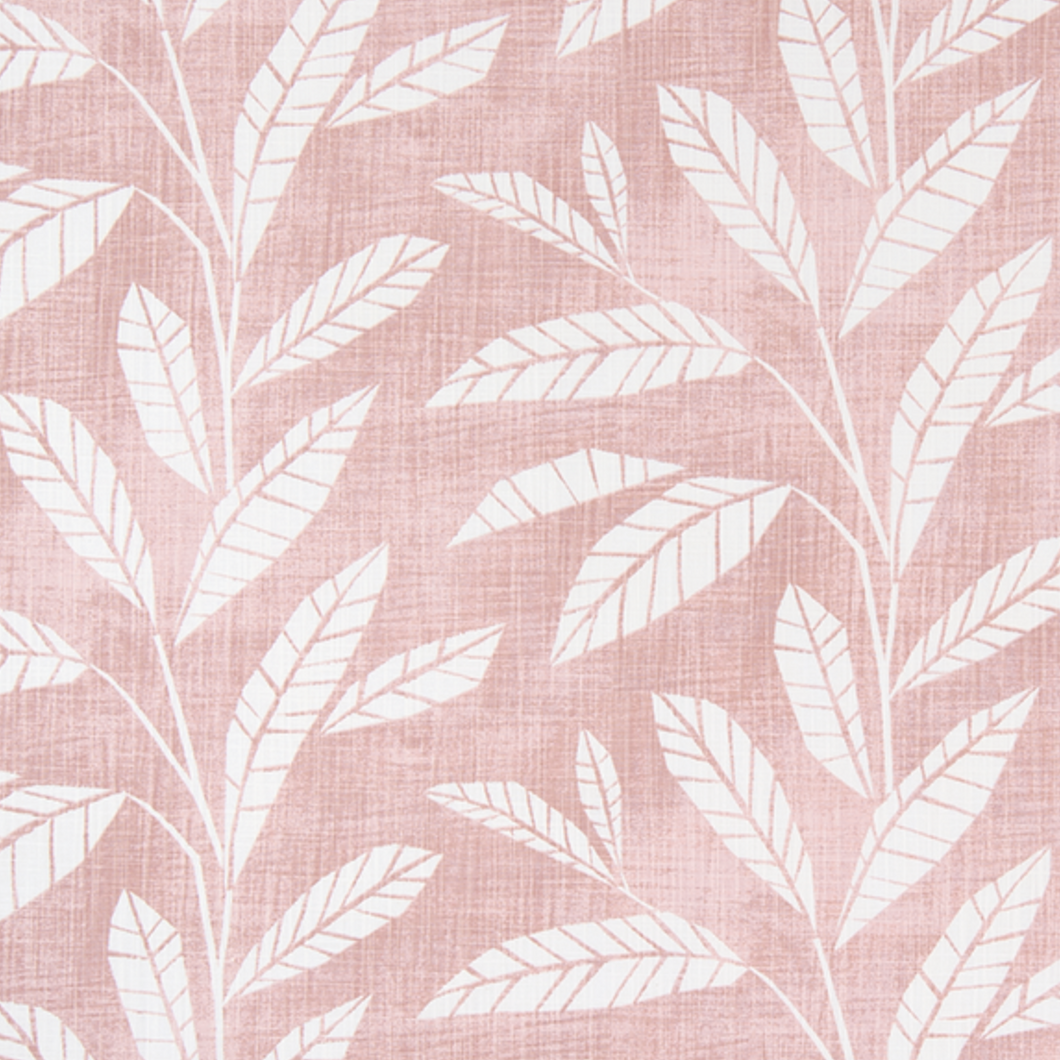 RAMOS SALMON Upholstery and Drapery Leaves Design