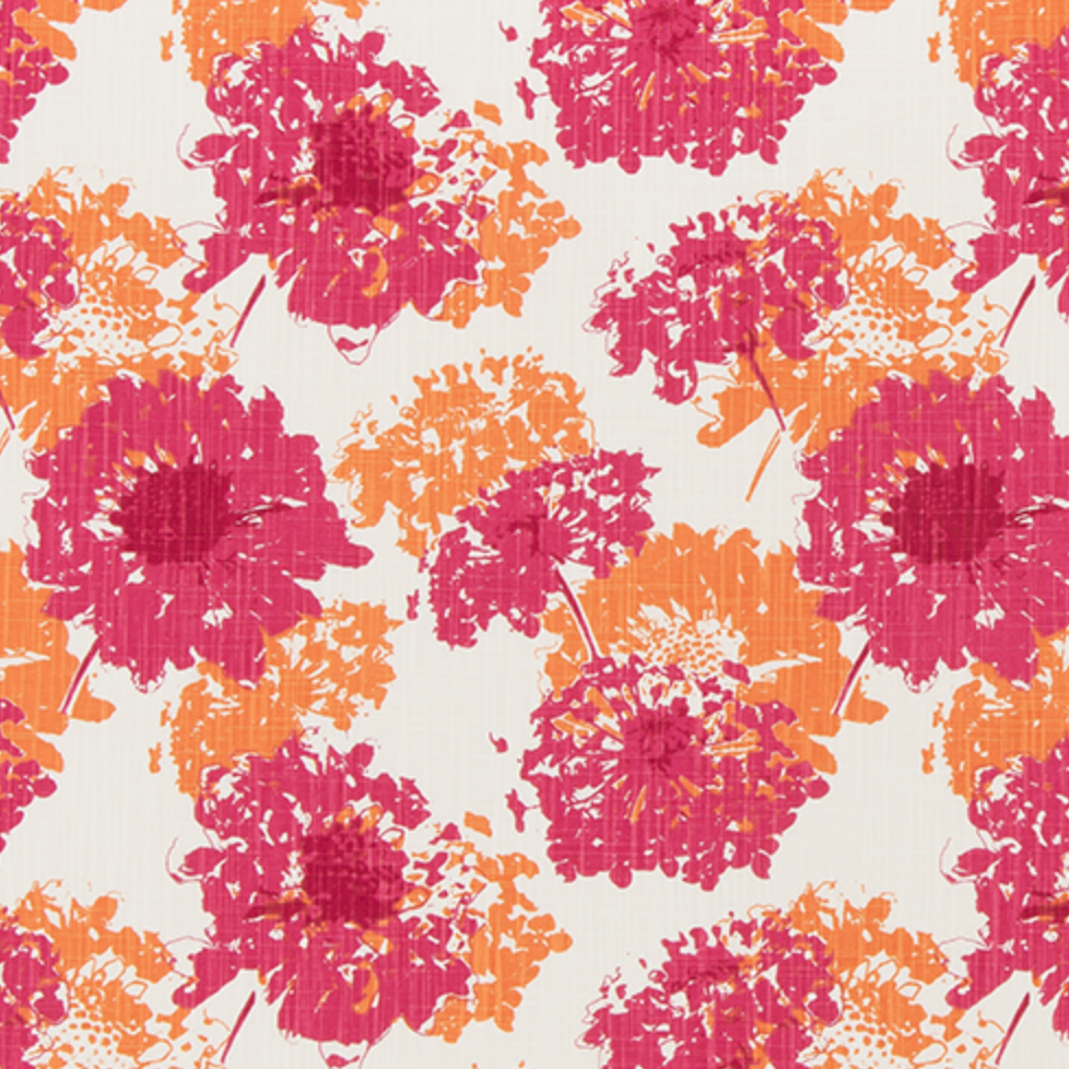 FAMA FLAMINGO Upholstery Floral Printed Design