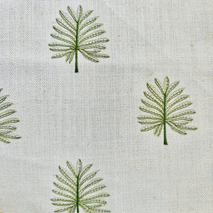 FORTE EMERALD Upholstery and Drapery Embroidery (Min 4 Yrds. Order)