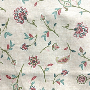 BOTANIC GARDEN ROSE Upholstery and Drapery Floral Design