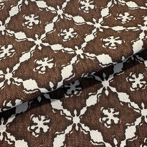 BENITO CHESTNUT Upholstery and Drapery Printed Design