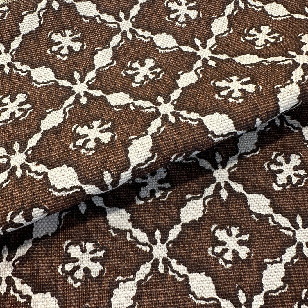 BENITO CHESTNUT Upholstery and Drapery Printed Design