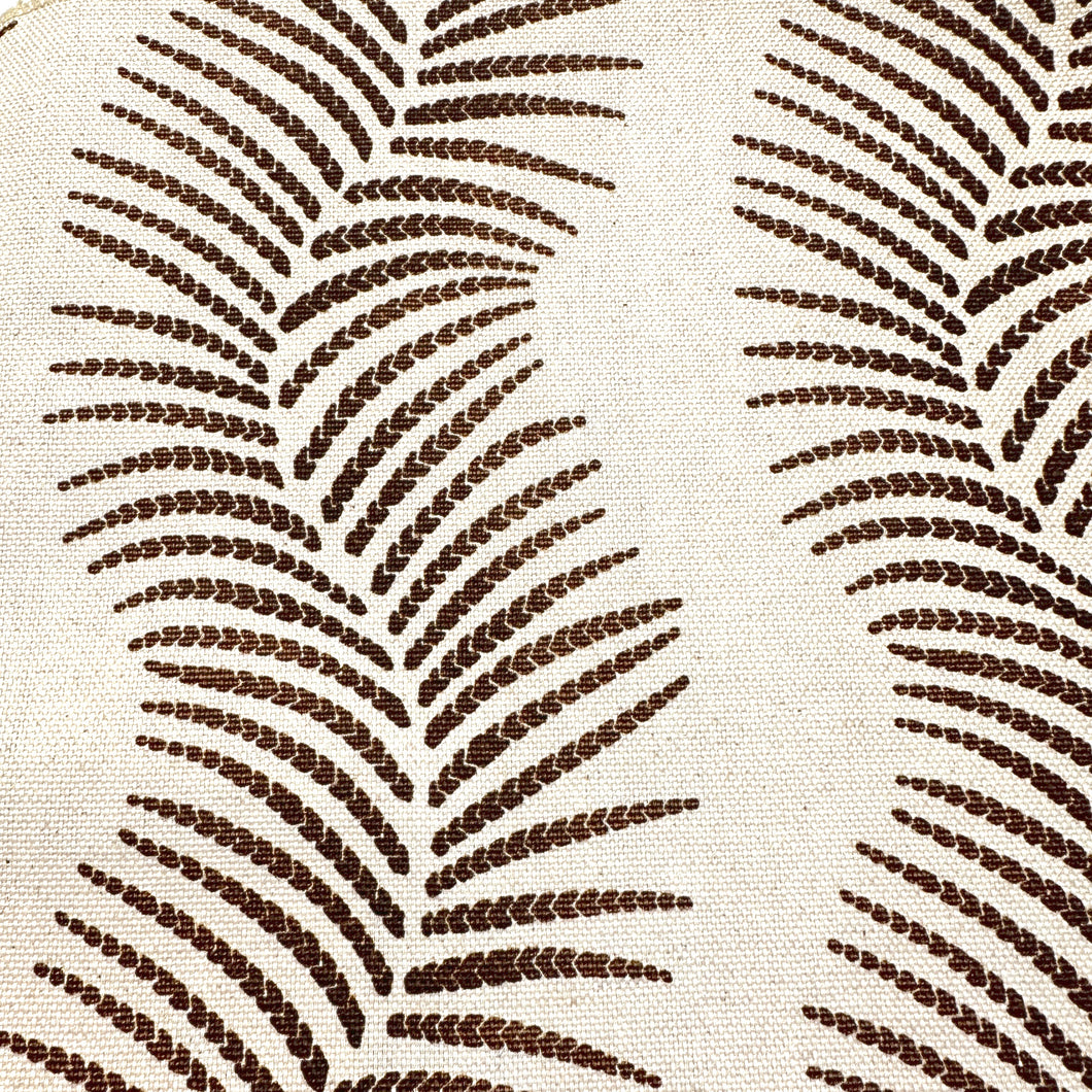 ILI CHESTNUT Upholstery and Drapery Printed Design