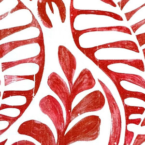 MARCOS CORAL Upholstery and Drapery Printed Design (Min 4 Yrds. Order)