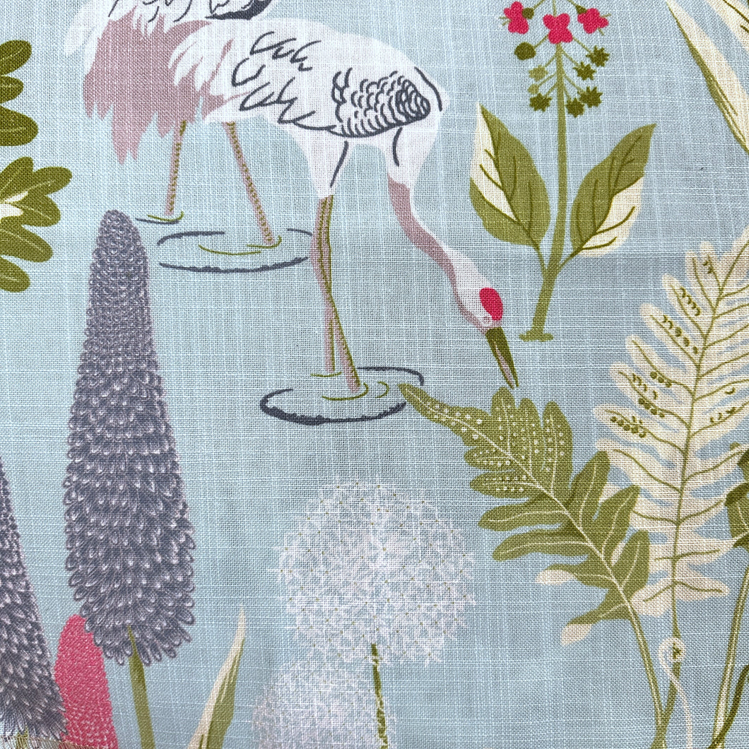 PONTE SKY BLUE Upholstery Printed Design (Min 4 Yrds. Order)