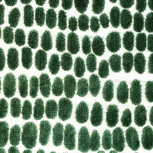 RIVA STONE EMERALD Upholstery Chenille Design (Min 4 Yrds. Order)