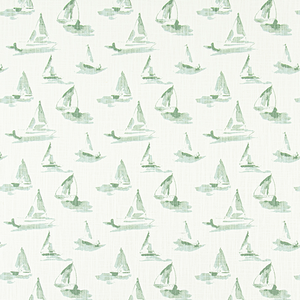 SEABOAT PISTACHIO Upholstery and Drapery Stripe Design