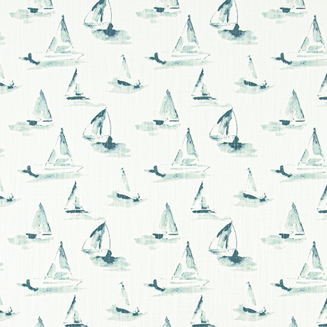 SEABOAT SILVER SPRINGS Upholstery and Drapery Stripe Design