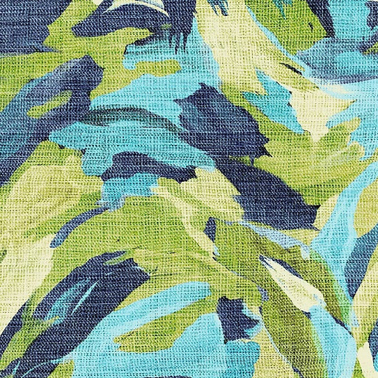 SEVENTY BLUE WAVE Upholstery Printed Design (Min 4 Yrds. Order)