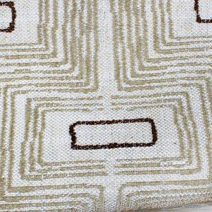TODDY ALMOND Upholstery Geometric Design