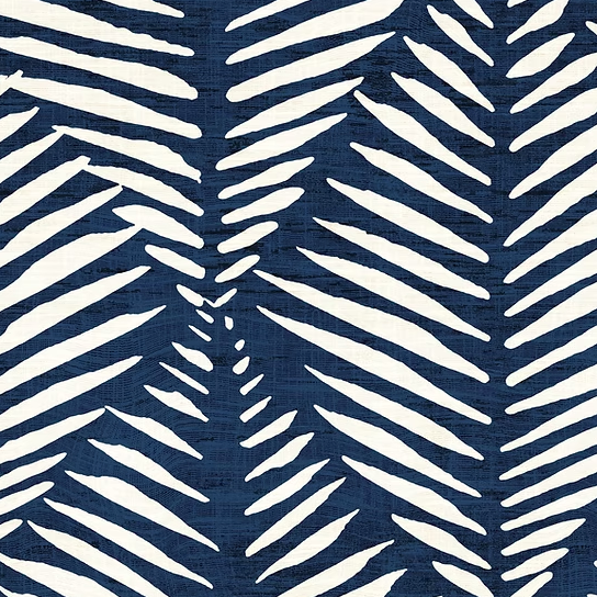 TOPA INDIGO  Upholstery and Drapery Printed Design (Min 4 Yrds. Order)