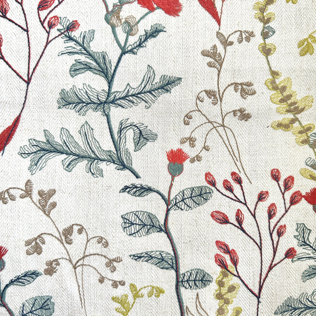 TOSCAGE MULTI Upholstery and Drapery Embroidery (Min 4 Yrds. Order)