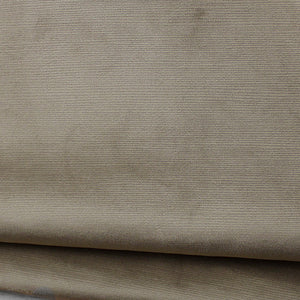 TRAVIS MINK Solid Velvet Upholstery Fabric