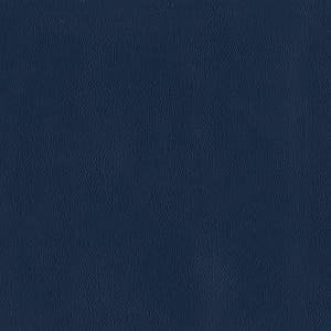 CHARLES NAVAL BLUE Faux Leather Vinyl Upholstery Design
