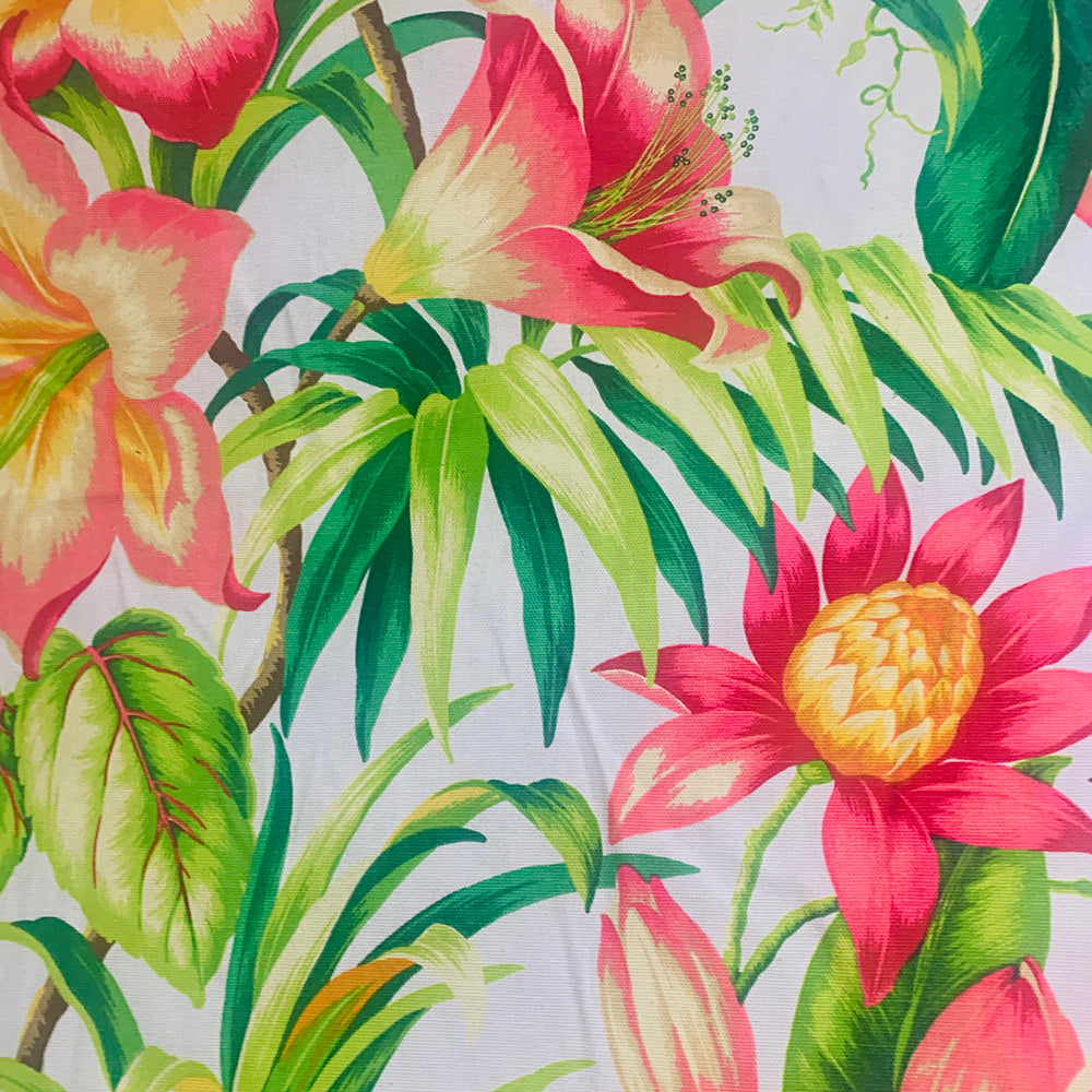 DELRAY BEACH Upholstery and Drapery Tropical Print Design