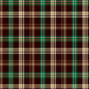 IRELAND FOREST Upholstery and Drapery Plaid Print Design