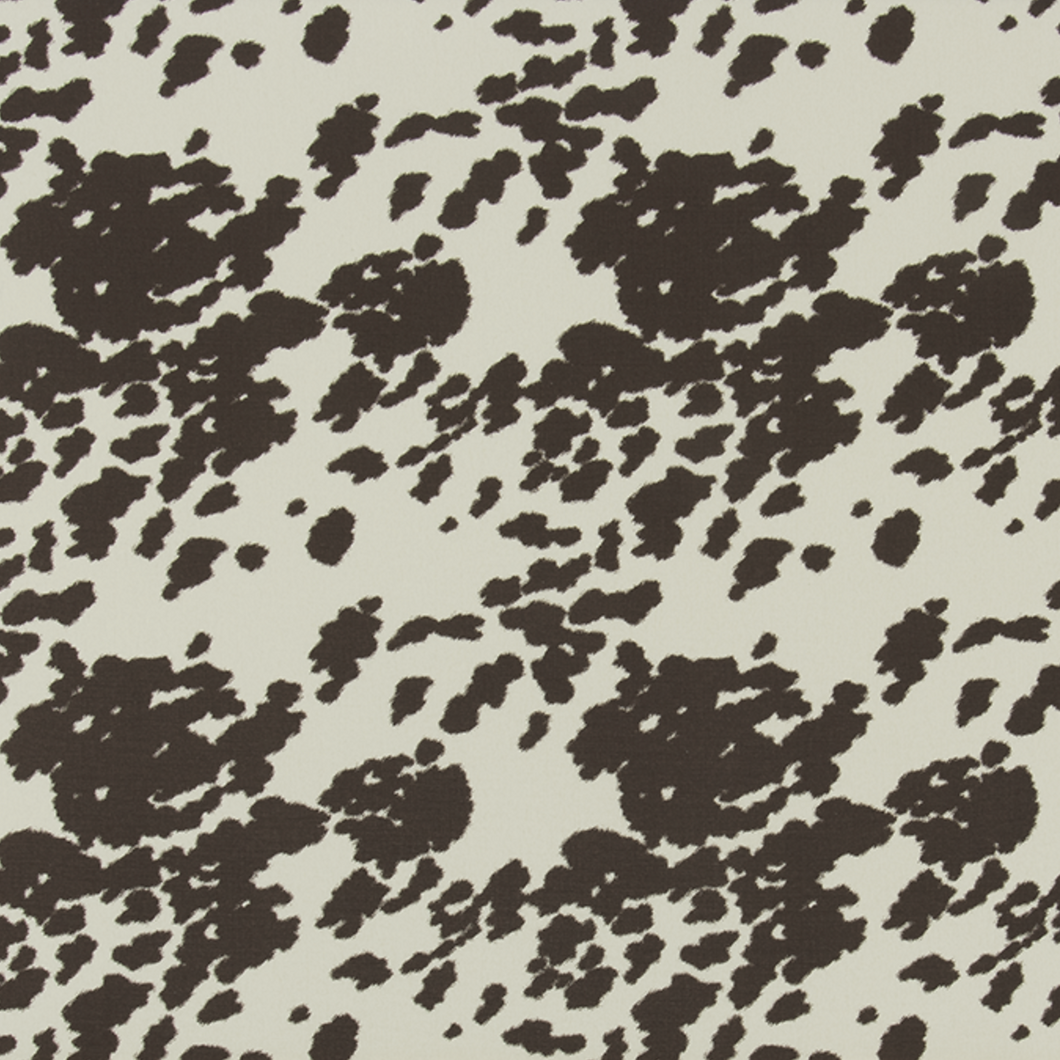 COW MOCHA Upholstery and Drapery Animal Print Design