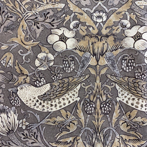 CLASSIC BIRDS GRAY Upholstery and Drapery Traditional Design