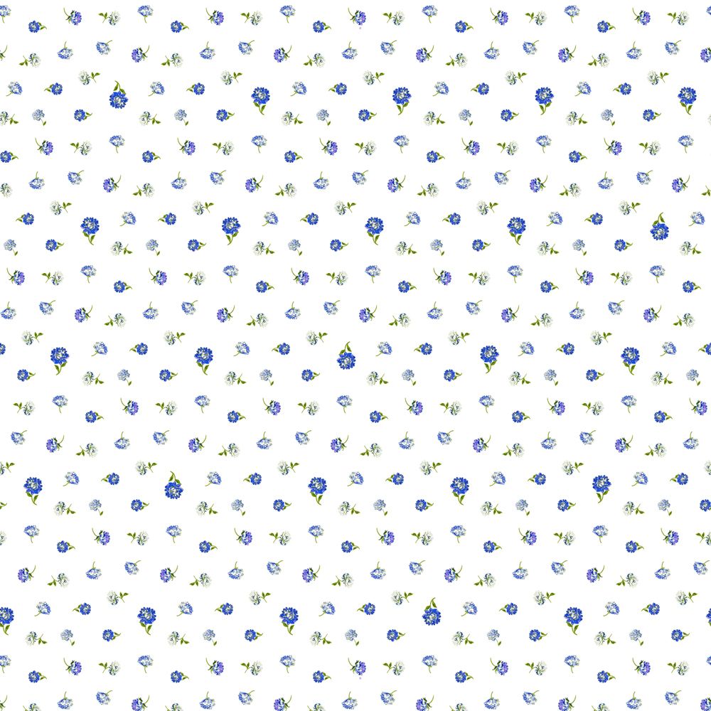 INGRID BLUE Upholstery and Drapery Floral Design