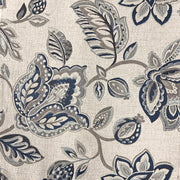 VERMONT BLUE Upholstery and Drapery Floral Design