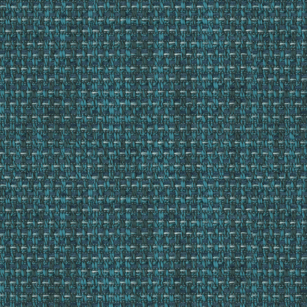 LUISA TURQUOISE Upholstery Woven Solid Design
