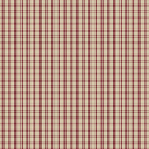 NEW MEXICO RED Upholstery and Drapery Plaid Check Design