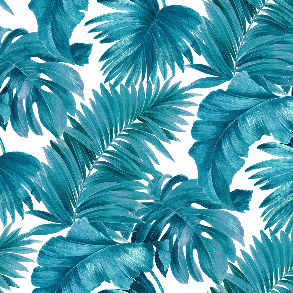BRAZIL BLUE Upholstery and Drapery Tropical Design