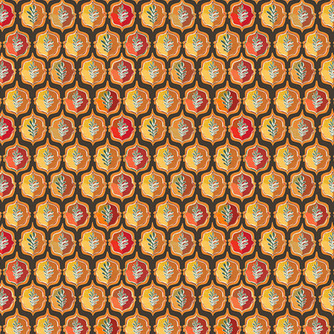 PICHU FALL Upholstery and Drapery Print Design