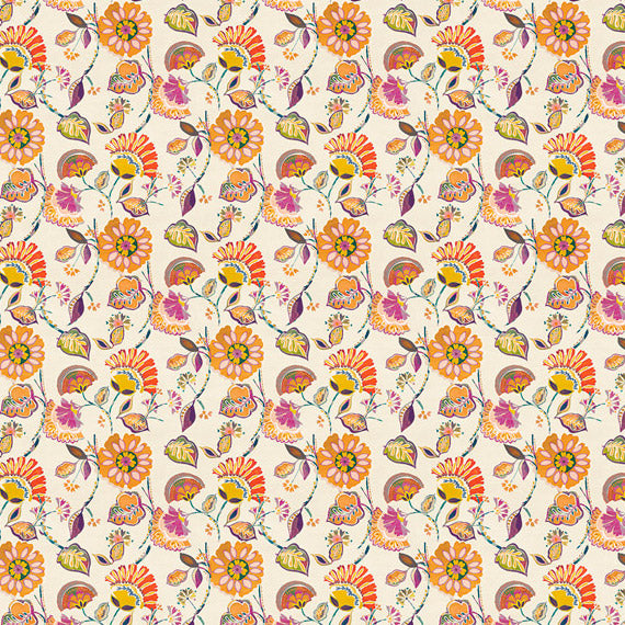 PAMY CITRUS Upholstery and Drapery Print Design
