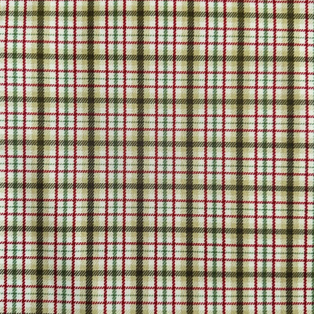 PIEDEMONT GRASS Upholstery and Drapery Plaid Print Design
