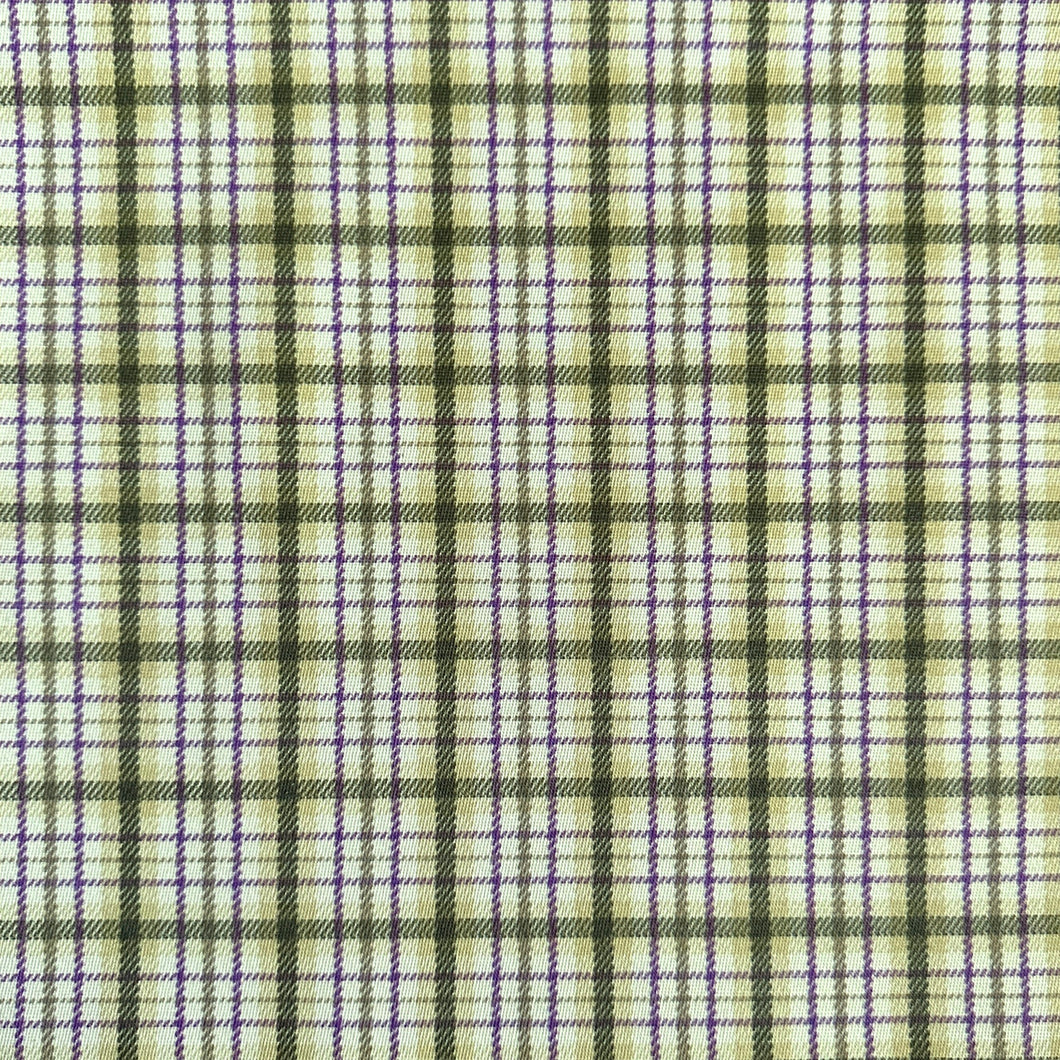 PIEDEMONT OLIVE Upholstery and Drapery Plaid Print Design