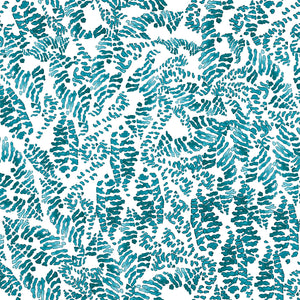 REEF BLUE Upholstery and Drapery Printed Design