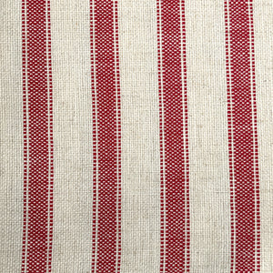 CORNWALL CHERRY Upholstery and Drapery Striped Design