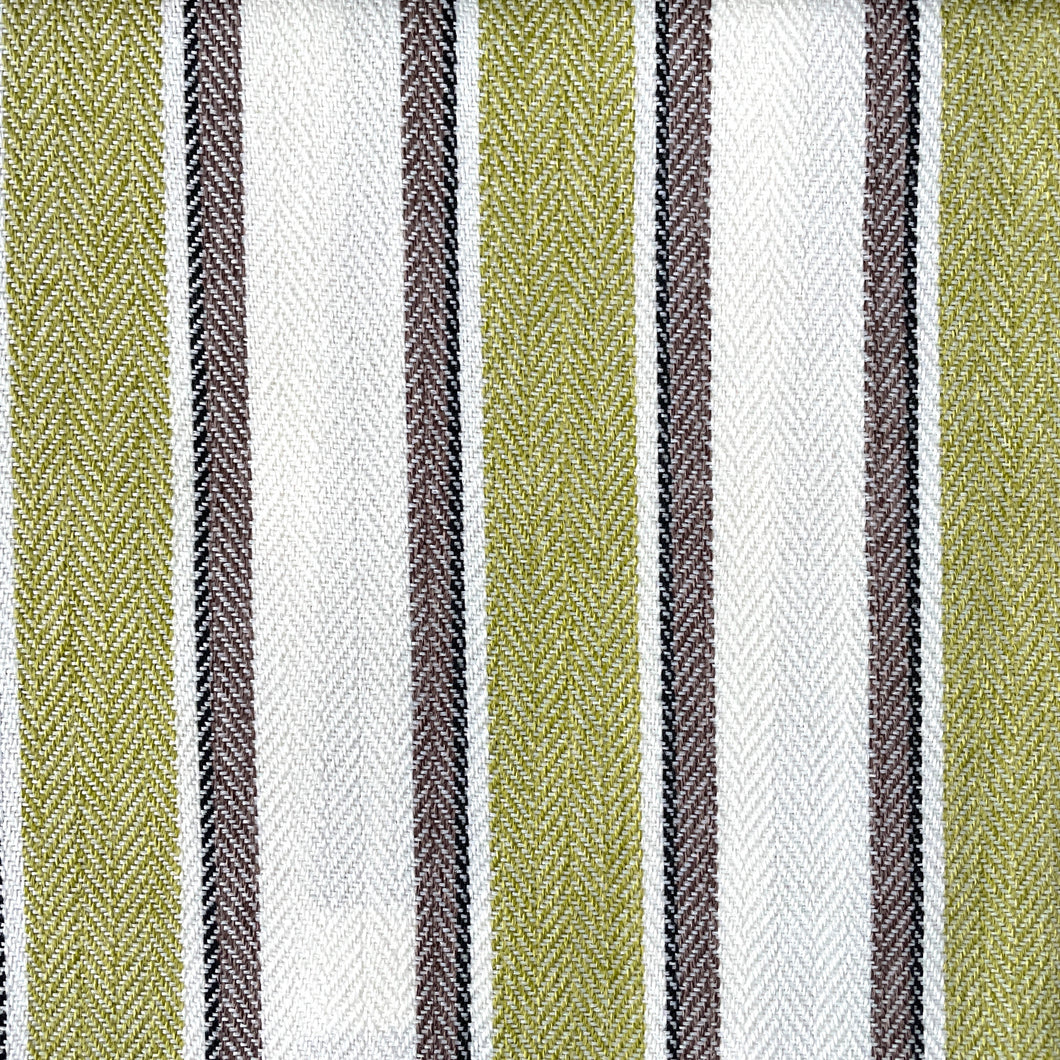 VALLEY GREEN Upholstery and Drapery Striped Design