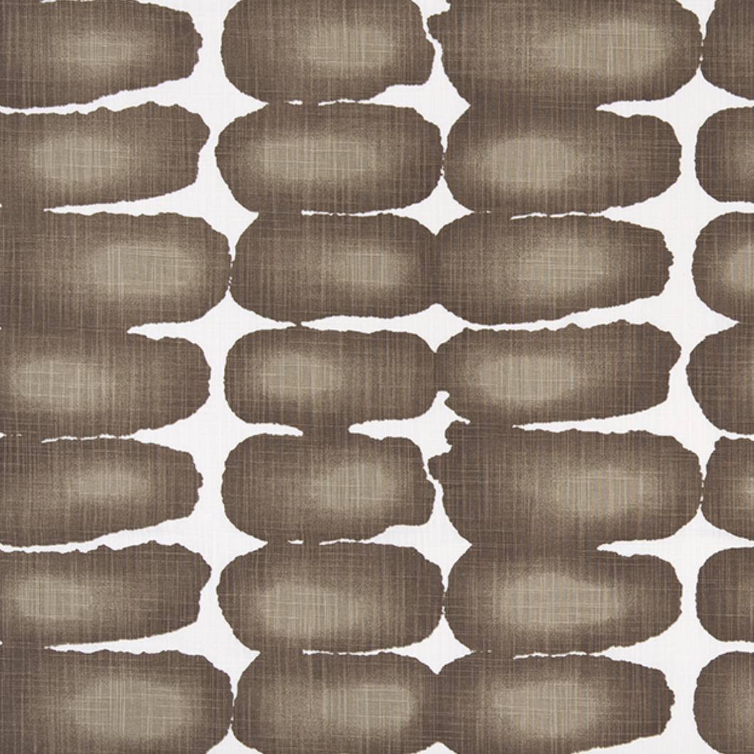SHIBORI DOT PECAN SLUB Upholstery and Drapery Printed Design