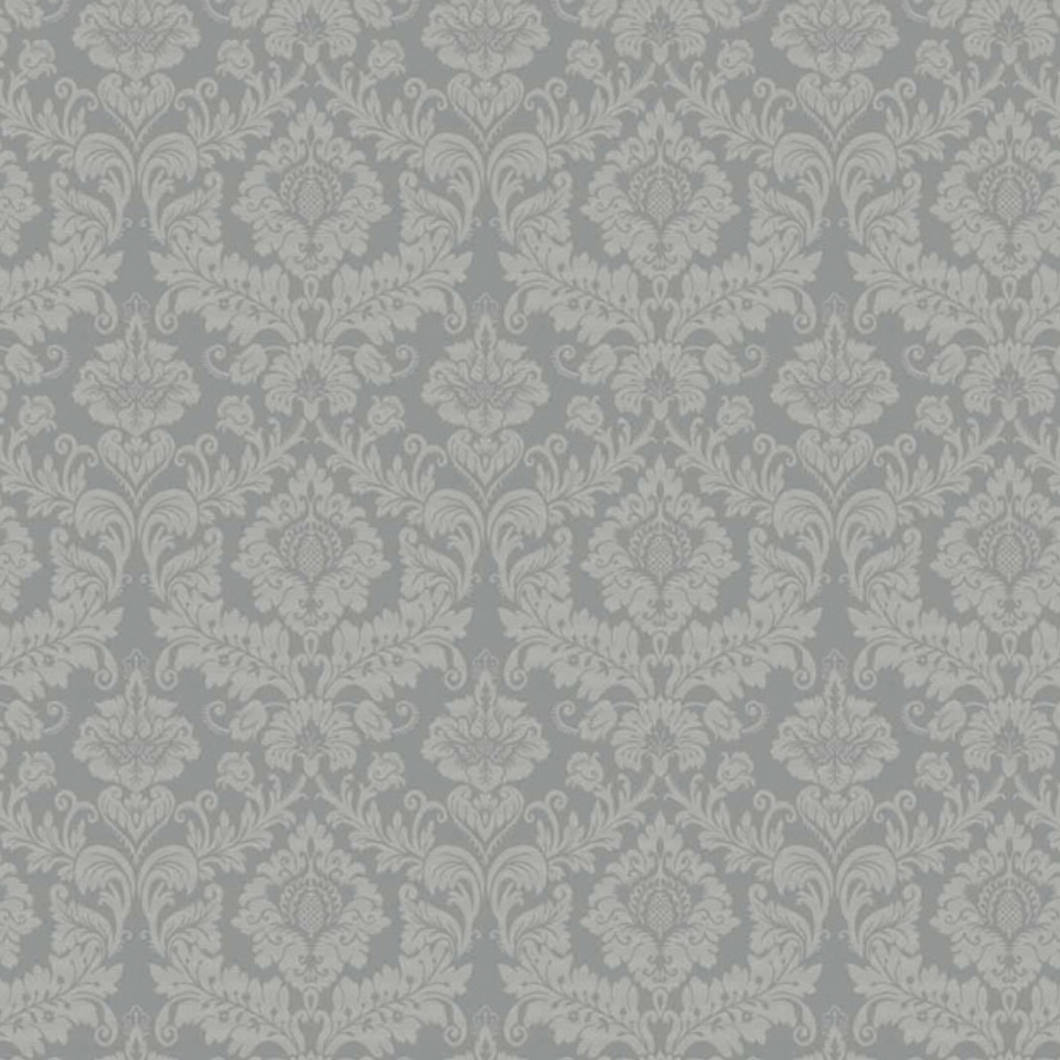 FLORENCIA TAUPE Traditional Damask Upholstery and Drapery Design
