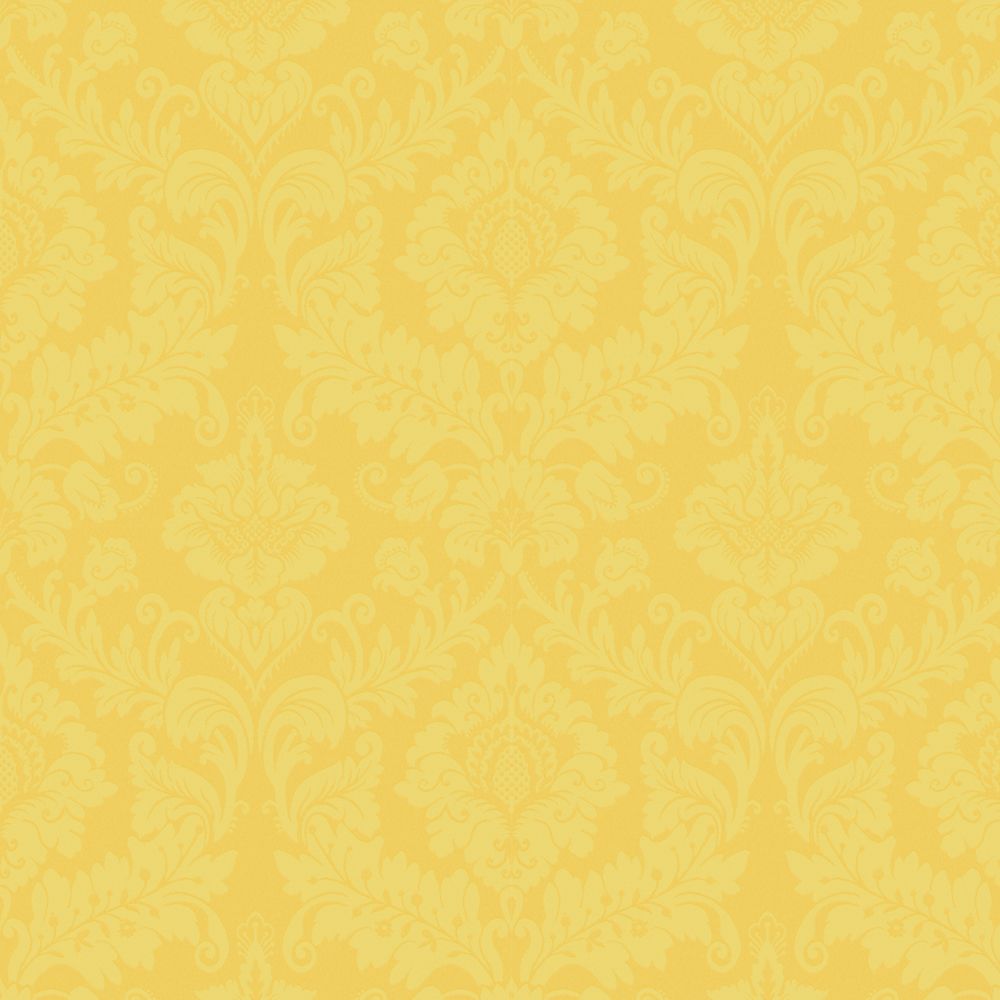 FLORENCIA YELLOW Traditional Damask Upholstery and Drapery Design