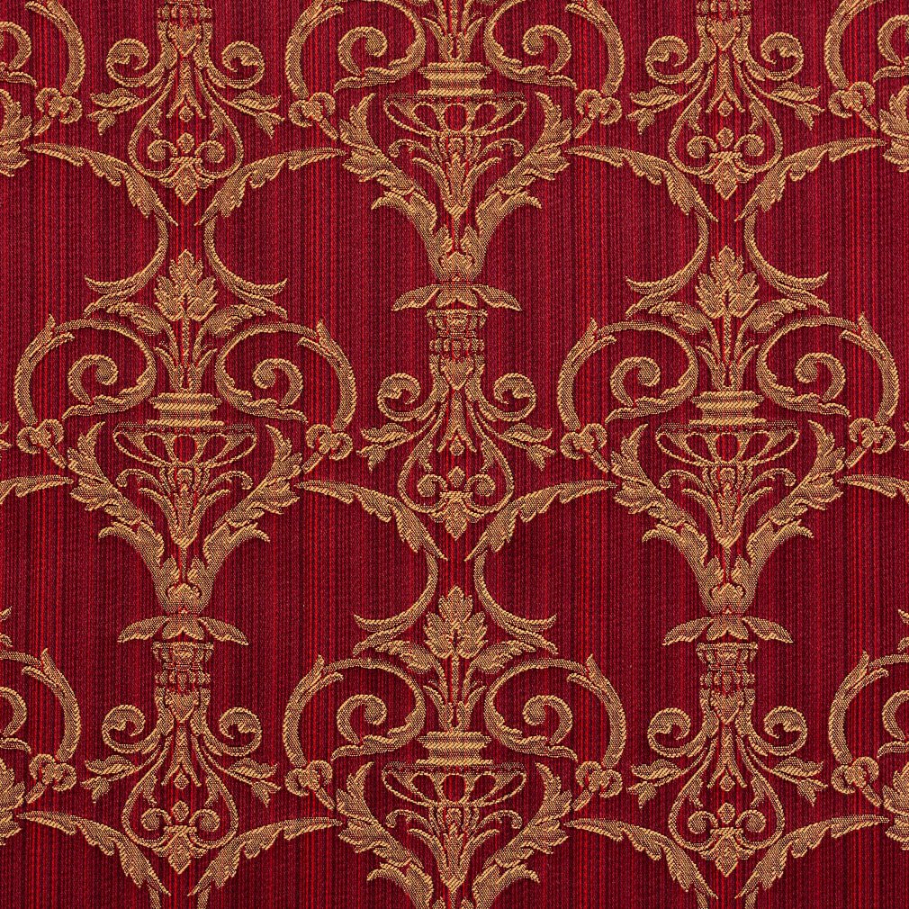 IMPERIAL BURGUNDY Upholstery and Drapery Traditional Design