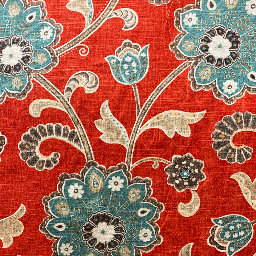 AZAHAR Upholstery and Drapery Floral Print Design