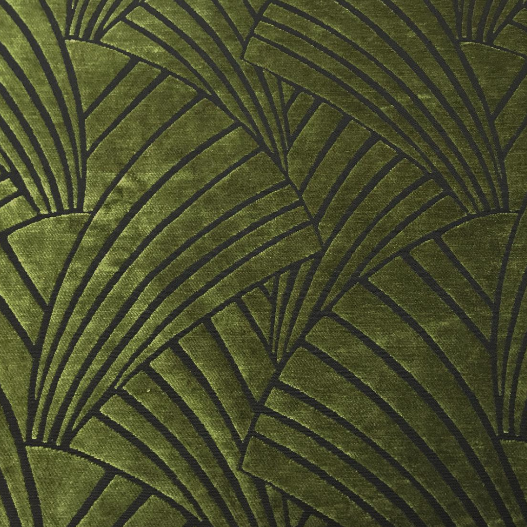 MADISSON GREEN Upholstery Chenille Design