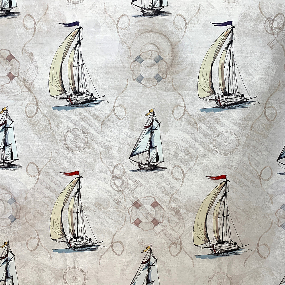 SAILOR Upholstery and Drapery Marine Printed Design