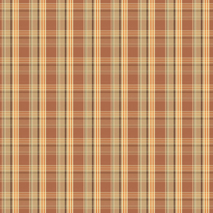 CARDIFF CARROT Upholstery and Drapery Plaid Check Design