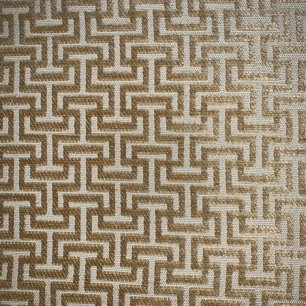 MASON BEIGE Upholstery and Drapery Chenille Design